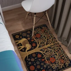Boho Elephants Area Rug Kitchen Mat Non-Slip Oil Proof Floor Mat Livingroom Rug Indoor Outdoor Mat Bedroom Decor Bathroom Mat Entrance Rug Door Mat