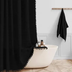 Boho Farmhouse Shower Curtain Set 180cm*180cm(70