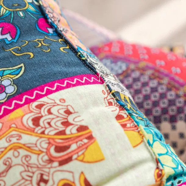 Boho Floor Pillow,Square Floor Seat Cushions Tatami Large Meditation Cushion for Adults, Square Pillows Seating for Yoga Living Room Home Decor, Memory Foam Added