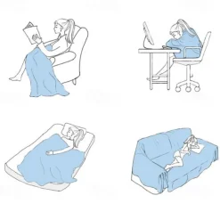 Boho Throw Blanket, Colorful Chenille Woven Bohemian Sofa Slipcover Recliner Loveseat Furniture Cover Aztec Hippie Throws Blankets