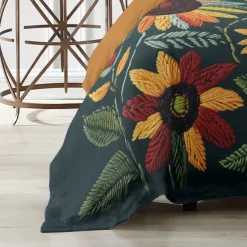 Botanical Floral Duvet Cover Set - Includes Duvet Cover and Pillowcases - Elegant Nature-Inspired Design - Soft and Comfortable Fabric - Perfect for Bedroom Decor