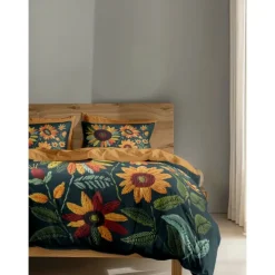 Botanical Floral Duvet Cover Set - Includes Duvet Cover and Pillowcases - Elegant Nature-Inspired Design - Soft and Comfortable Fabric - Perfect for Bedroom Decor