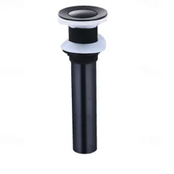 Brass Pop Up Sink Drain Stopper with Overflow Bathroom Faucet Vessel Vanity Sink Drainer