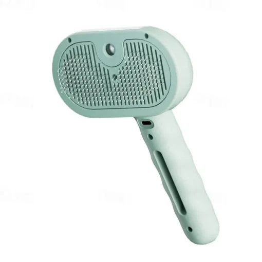 Brush for Dogs, 3 in 1 Water Dog Brush with Water Tank and Release Button, Steam Dog Brush for Shedding Matted Hair, Misty Water Brush for Dogs Cats, Misty Spray Cat Brush