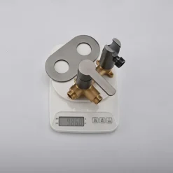 Brushed Grey Bidet Sprayer set wall Bidet shower Hot And Cold bidet Bathroom Solid Brass Shattaf Shower Faucet mixer tap