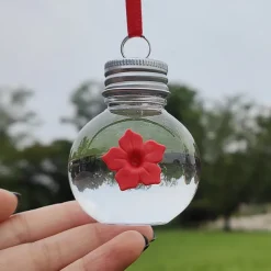 Bulb Hummingbird Hanging Feeders for Yard Birds Feeders Yard Birds Feeders Supplies Bird Water Drinking Tool Jar Hummingbird Feeders for Outdoors Hanging