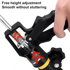 Cabinet Jack Support Pole Quick Adjustable Support Pole Telescopic Steel Rod for Drywall, Cabinets, Crown Moldings, and More - Expands from 45.3 to 114.7 Inches