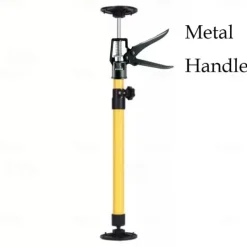 Cabinet Jack Support Pole Quick Adjustable Support Pole Telescopic Steel Rod for Drywall, Cabinets, Crown Moldings, and More - Expands from 45.3 to 114.7 Inches