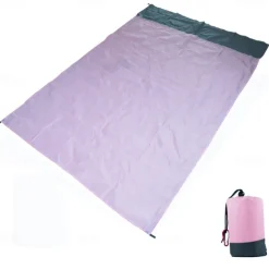 Camping Mat Waterproof Pocket Beach Blanket Outdoor Grounding Mat Mattress Picnic Pocket Carpet Rug Sand Beach Mat Portable Folding Lightweight Sleeping Bed Pad