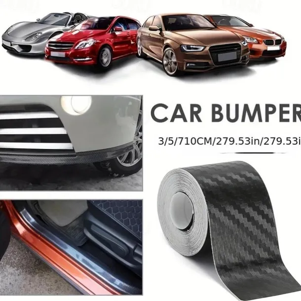 Car Decoration Car Stickers, Scratch Cover Car Body Carbon Fiber Stickers, Multifunctional Waterproof Stereo Stickers