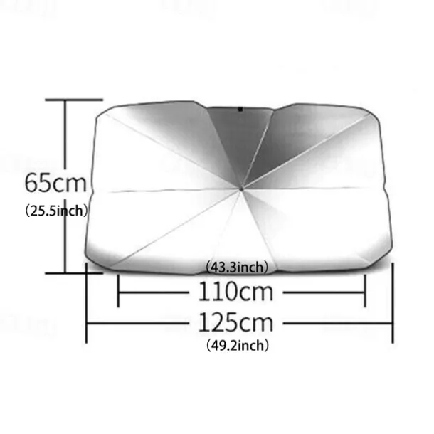 Car Sun Shade Protector Parasol Auto Front Window Sunshade Covers Car Sun Protector Interior Windshield Protection Accessories Car Accessories