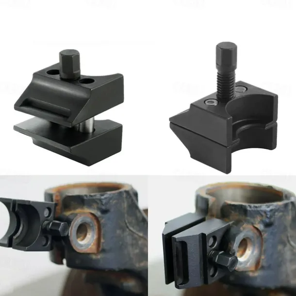 Car Suspension Split Hub Steering Knuckle Spreader, Durable Steel Double-Ended Design for Suspension Strut Maintenance, Universal Fit for Cars and Trucks, Automotive Repair Accessory