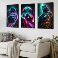 Car Wall Art Canvas Prints and Posters Pictures Decorative Fabric Painting For Living Room Pictures No Frame