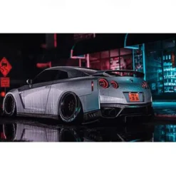 Car Wall Art Picture GTR R34 VS Supra Vehicle Modern Canvas Painting Poster and Print for Living Room Bedroom Home Decor