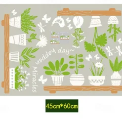 Cartoon Wall Stickers Pre-pasted PVC Removable Stickers, Home Decoration Wall Decal Wall Stickers for bedroom living room Bedroom / Kids Room &amp