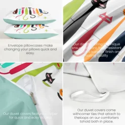 Cat Duvet Cover Set 100% Cotton Soft and Breathable Bedding Featuring Adorable Cat Prints Perfect for Cat Lovers Lightweight and Durable Quilt Cover Comfortable for All Seasons