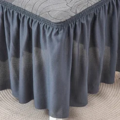 Chair Cover with Skirt Hem Elegant and Stylish Design Soft and Durable Fabric Perfect for Dining Room or Special Occasions Provides Full Chair Protection Easy to Install and Machine Washable