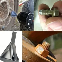 Chamfering Tool, Chuck Drill Tool, Metal Deburring External Chamfering Tool, Grinding Angle Trimming, Suitable For Various Chuck Electric Drilling Tools