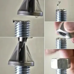 Chamfering Tool, Chuck Drill Tool, Metal Deburring External Chamfering Tool, Grinding Angle Trimming, Suitable For Various Chuck Electric Drilling Tools