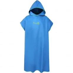 Changing Robe Hooded Poncho Towel Quick Dry Lightweight Changing Towel Extra Long in Microfibre Surf Poncho Universal Size for Men Women Adults, Suitable for Swimming Surfing and Beach