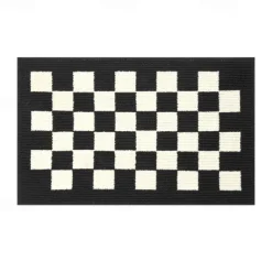 Checkerboards Doormat Kitchen Mat Floor Mat Non-Slip Area Rug Oil Proof Rug Indoor Outdoor Mat Bedroom Decor Bathroom Mat Entrance Rug