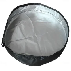 Chemical Drum and Rainwater Barrel Protective Cover - Oxford Fabric Dust and Rain Shield for Round and Composite Barrels, Ensuring Longevity
