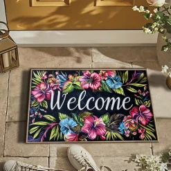 Chess Board Doormat Kitchen Mat Floor Mat Non-Slip Area Rug Oil Proof Rug Indoor Outdoor Mat Bedroom Decor Bathroom Mat Entrance Rug