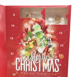 Christmas Advent Calendar 2025 Xmas Gift Countdown Bracelets Making Kit 24 Days Christmas Gift DIY Charm Beads and Bracelets for Girls Women Kids