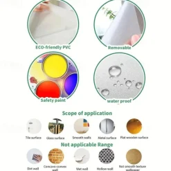 Christmas Wreath Christmas Ball Pattern Sticker, Toilet Lid Decorative Sticker, Toilet Lid Decal, Toilet Cover Sticker, Restroom Renovation Removable Stickers