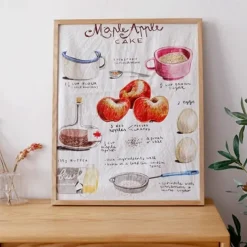 Classic Pure Cotton English Printed Placemats, Restaurant Table Decorations, Hanging Towels, Shooting Background Cloth