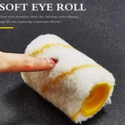 Clean-Cut Paint Edger Roller Brush Painting Safe Tools Set for Wall Ceiling