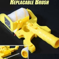 Clean-Cut Paint Edger Roller Brush Painting Safe Tools Set for Wall Ceiling