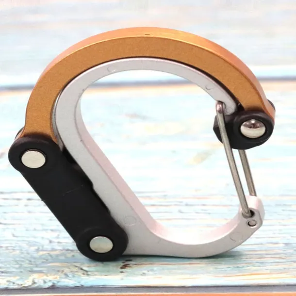 Climbing Carabiner D Type Carabiner Hook Aluminium Alloy Hanging Carabin