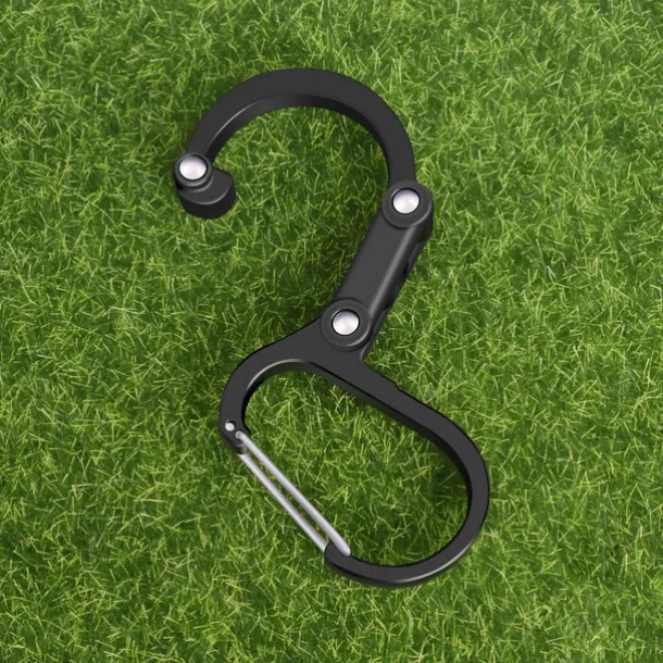 Climbing Carabiner D Type Carabiner Hook Aluminium Alloy Hanging Carabin