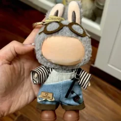 Clothes ForLabubu, Clothes Set ForLabubu Doll, Hat Clothes Backpack ForLabubu, Stylish Adorable Dolls Clothes Accessories (No Doll)