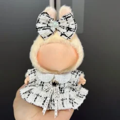 Clothes ForLabubu, Clothes Set ForLabubu Doll, Hat Clothes Backpack ForLabubu, Stylish Adorable Dolls Clothes Accessories (No Doll)