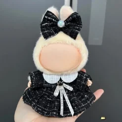 Clothes ForLabubu, Clothes Set ForLabubu Doll, Hat Clothes Backpack ForLabubu, Stylish Adorable Dolls Clothes Accessories (No Doll)