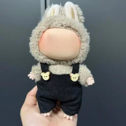 Clothes ForLabubu, Clothes Set ForLabubu Doll, Hat Clothes Backpack ForLabubu, Stylish Adorable Dolls Clothes Accessories (No Doll)