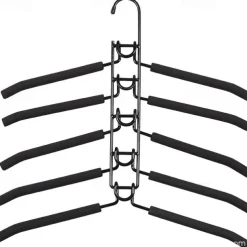 Clothes Hanger Multi-Functional Multi-Layer Hanger Magic Home Wardrobe Storage Artifact Hanging Hanger Folding Hanger 40*40Cm