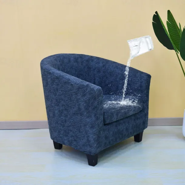 Club Chair Cover Barrel Chair Slipcover Stretch Tub Chair Slipcover, Arm Chair Sofa Cover For Dogs Pet,Washable Couch Furniture Protector Soft Durable