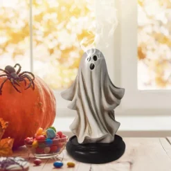 19cm 7.5inch Ghost Incense Holder Halloween Ghost Incense Holder Incense Burner Decoration Gift
