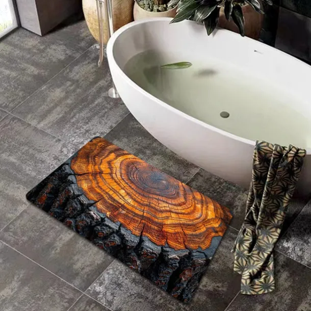 Cobblestone Pattern Doormat Kitchen Mat Floor Mat Non-Slip Area Rug Oil Proof Rug Indoor Outdoor Mat Bedroom Decor Bathroom Mat Entrance Rug