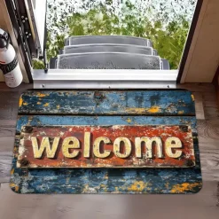 Cobblestone Pattern Doormat Kitchen Mat Floor Mat Non-Slip Area Rug Oil Proof Rug Indoor Outdoor Mat Bedroom Decor Bathroom Mat Entrance Rug