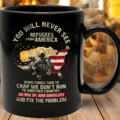 Coffee Mug Black Retro Vintage Ceramic Mug with Graphic Design 12oz/330ml Perfect Gift for Friends Mothers Day Wedding