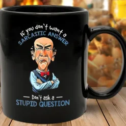 Coffee Mug Black Retro Vintage Ceramic Mug with Graphic Design 12oz/330ml Perfect Gift for Friends Mothers Day Wedding