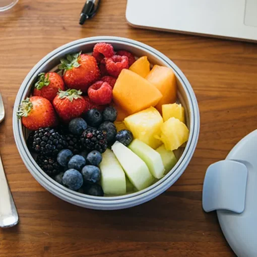 Collapsible Silicone Food Container & Travel Bowl Set - Leakproof, BPA-Free & Space Saving for Camping & Travel