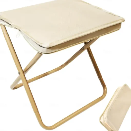 Collapsible Stool Portable Chair Lightweight Portable Stool for Adults Portable Chairs for Adults Holds Up to 330LBS Ideal for Camping Hiking Outdoors and Events