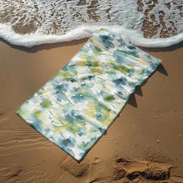 Colored Beach Towel 100% Micro Fiber Comfy Blankets Oversized Beach Towel, 35"x70", Large Swim Towel for Teens Adults, Quick-Dry, Absorbent, Soft, Versatile for Travel, Bath and Pool