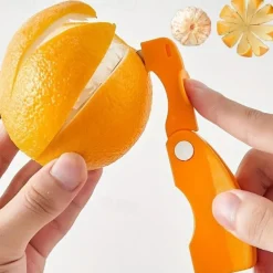 Compact Multi-Fruit Peeler Effortless, Safe Peeling, No Electricity, With Folding Handle Your Kitchen's Time-Saver