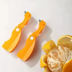 Compact Multi-Fruit Peeler Effortless, Safe Peeling, No Electricity, With Folding Handle Your Kitchen's Time-Saver